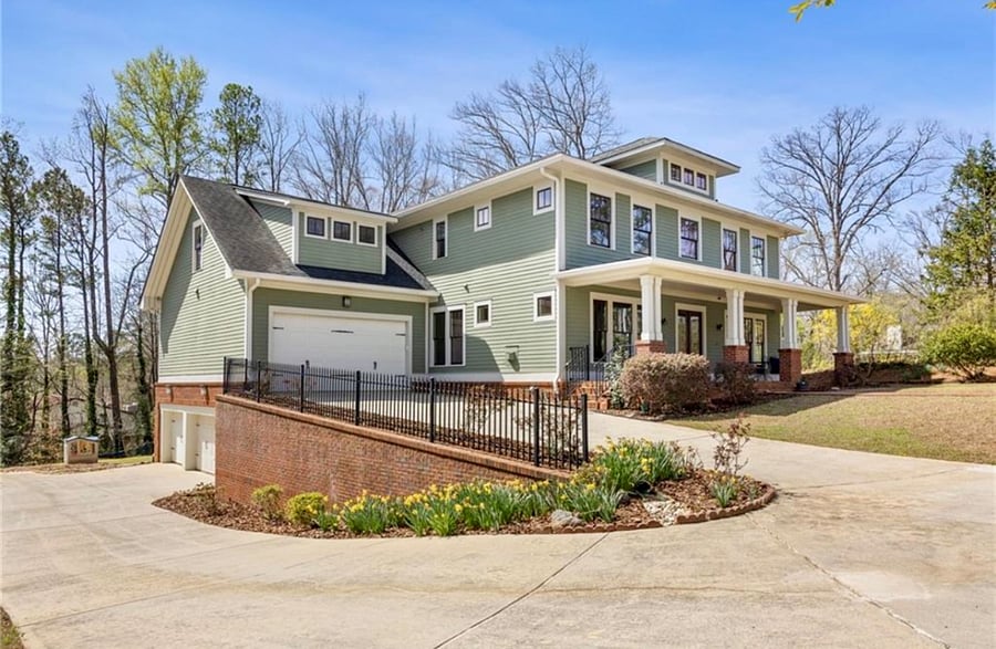 Quiet, wooded residential setting with off-street parking included.