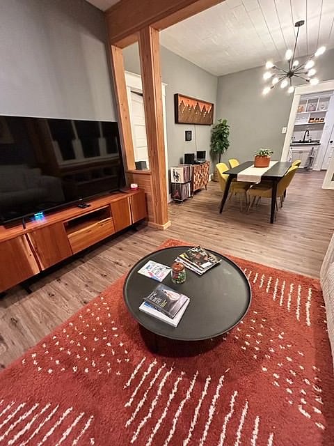 Living room & dining room (main floor)