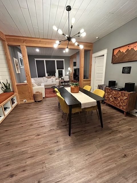 Living room & dining room (main floor)