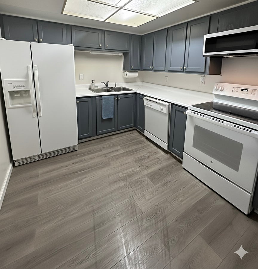 Equipped kitchen