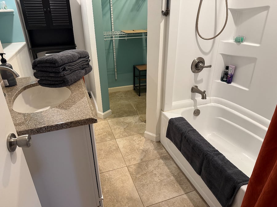 Primary bathroom