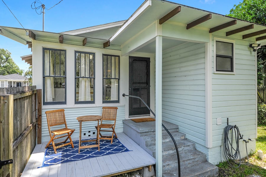 Back patio