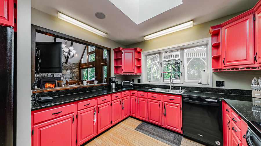 Fully equipped kitchen with ample counter space