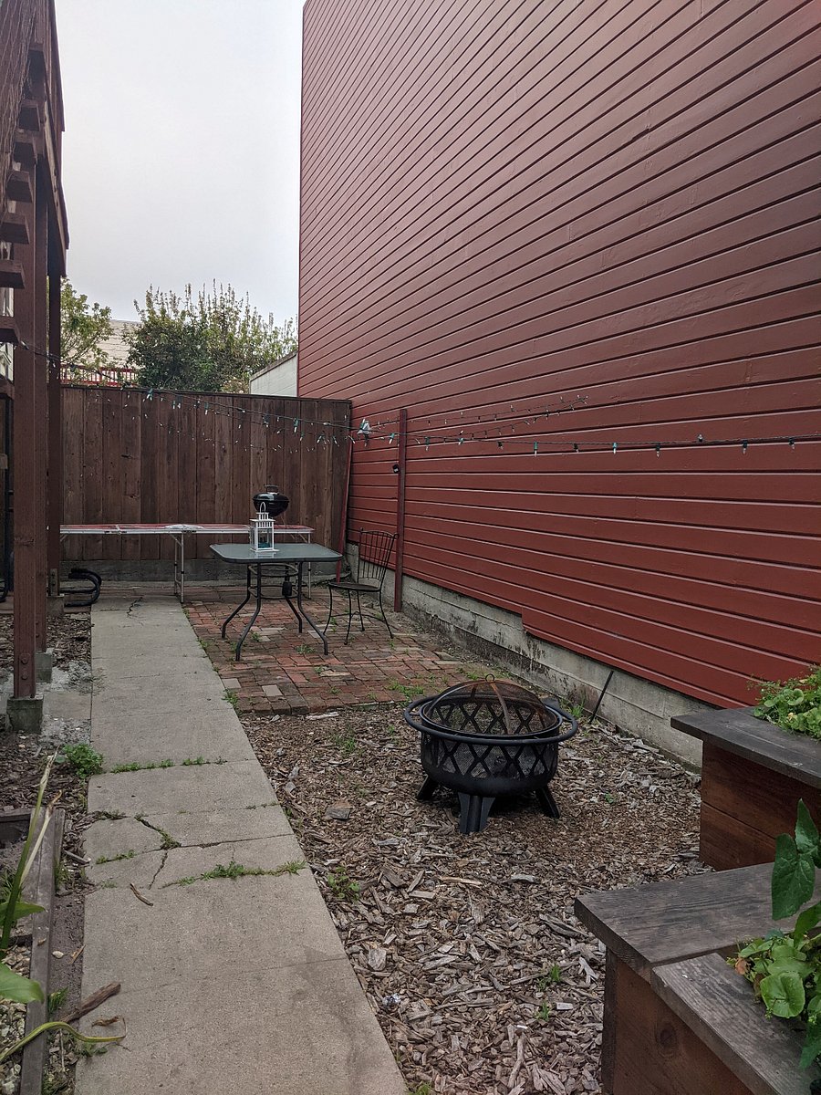 Backyard, shared with all 3 units in building
