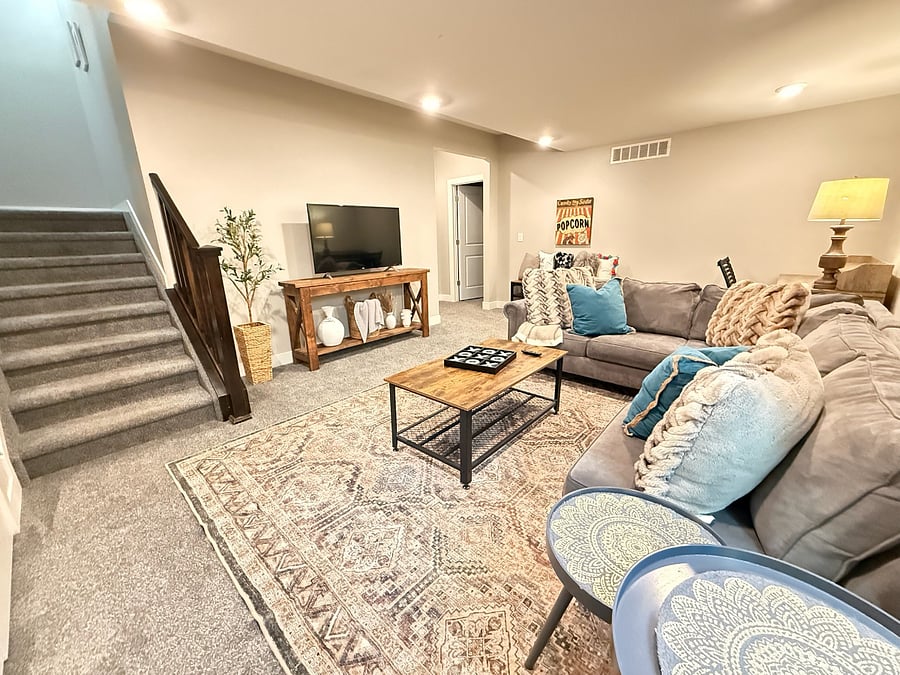 Spacious Basement Living space