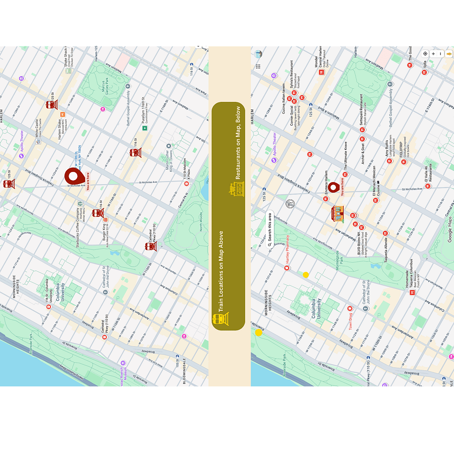 area map.