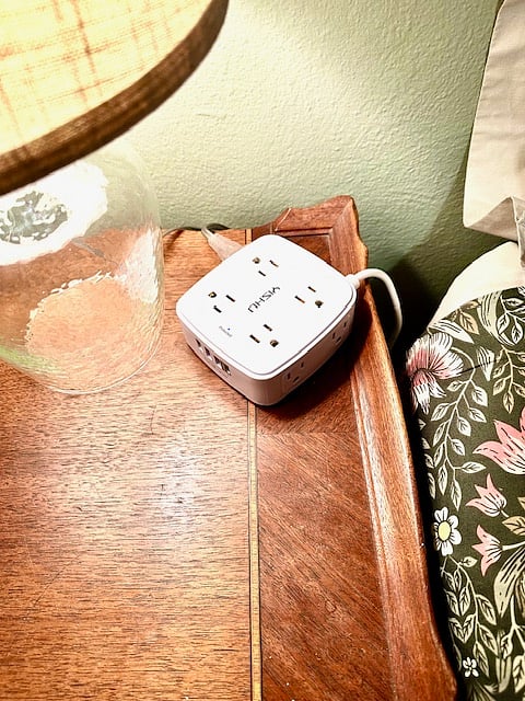 USB ports in each bedroom