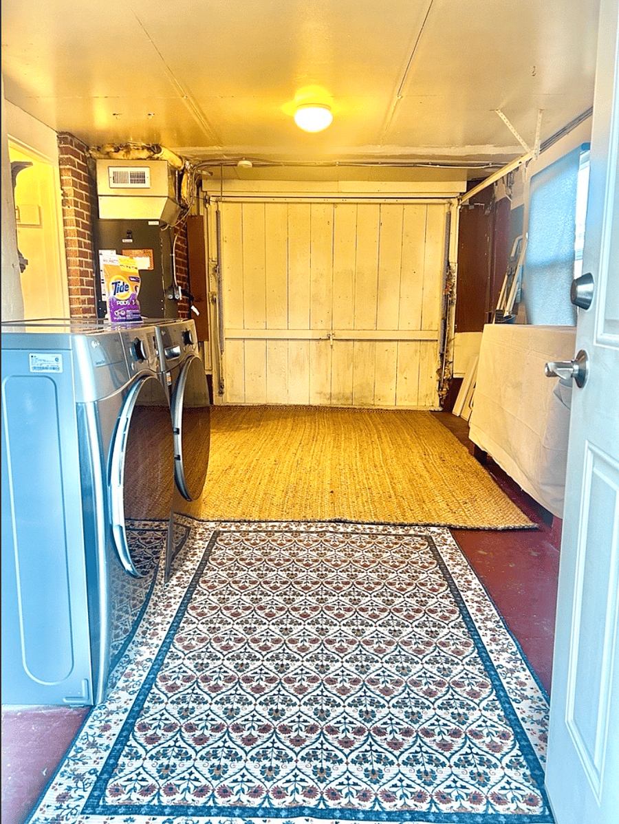 Utility room with extra storage