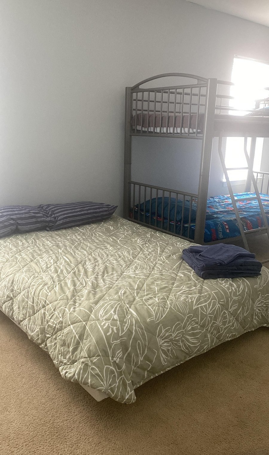 With the bunkbed