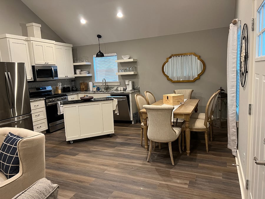 Kitchen and dining