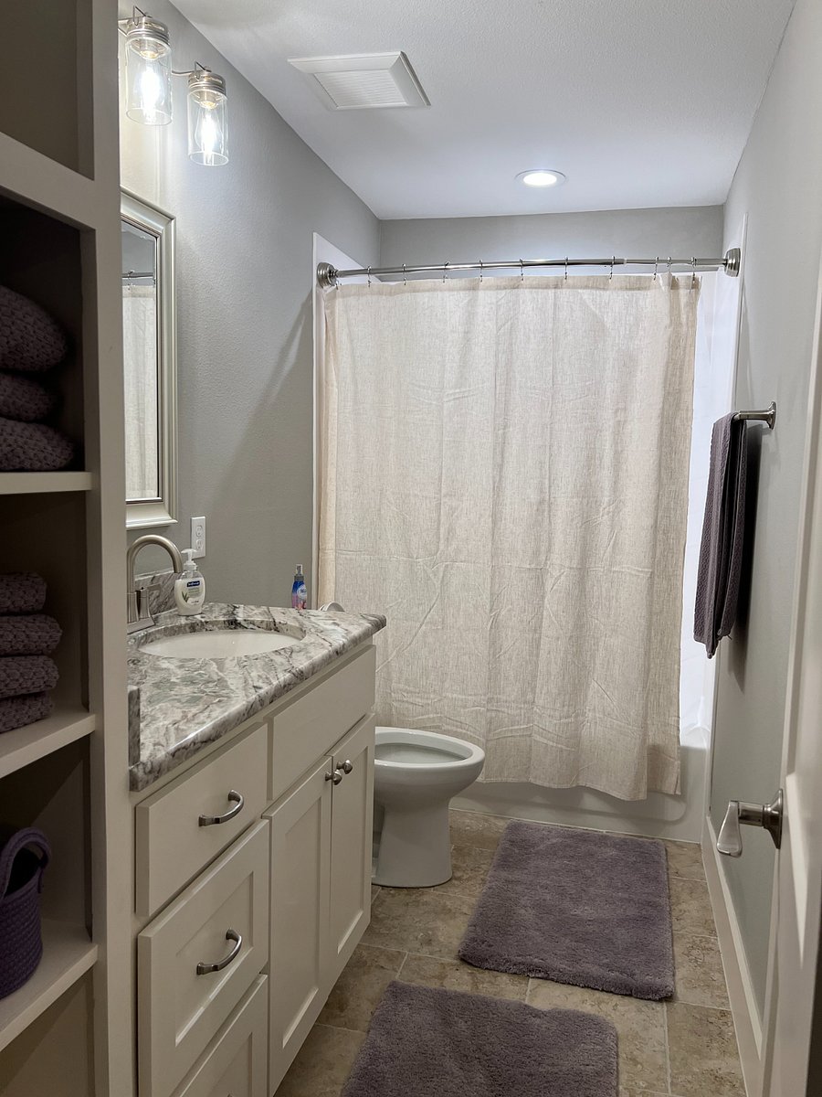 Hall bath