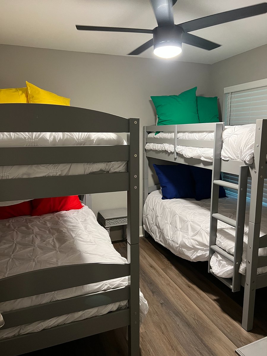 Third bedroom with bunk beds