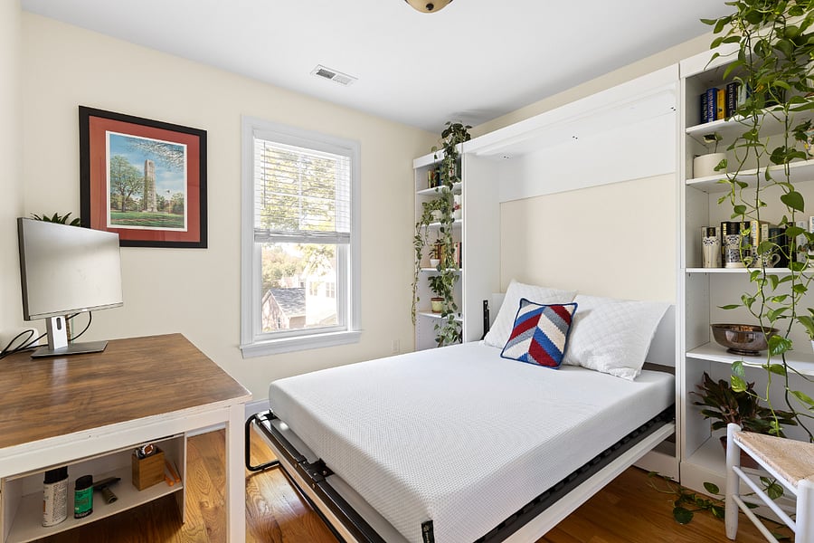 Office/spare bedroom with murphy bed