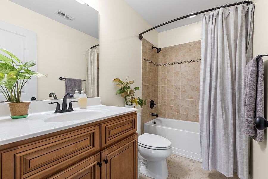 Shared bathroom