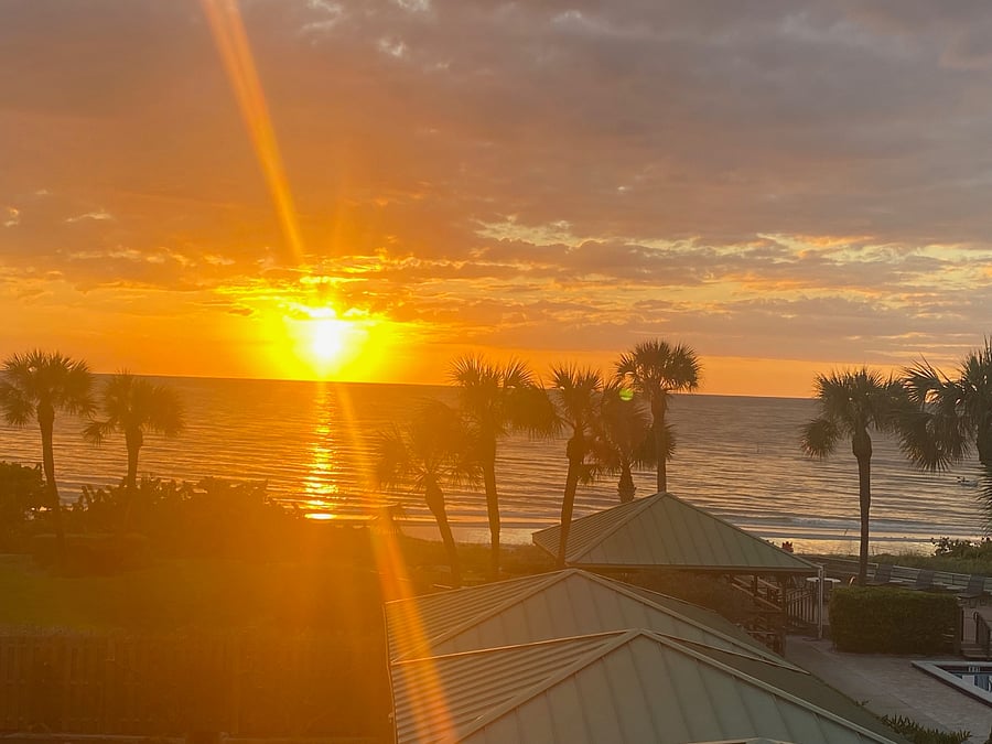 Balcony Sunset View 