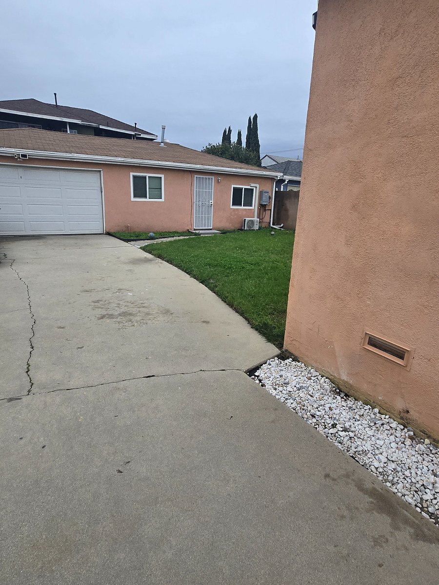 Outside private driveway parking