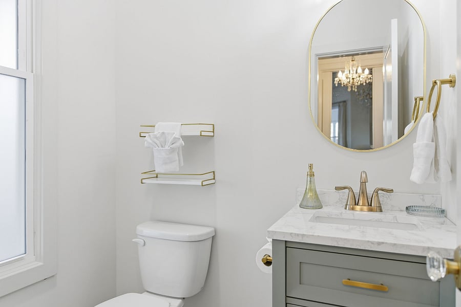 First Floor Half Bathroom