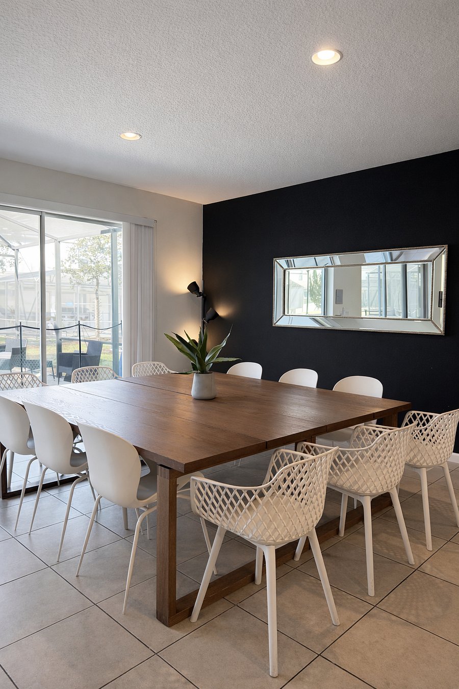 Shared dining room on first floor