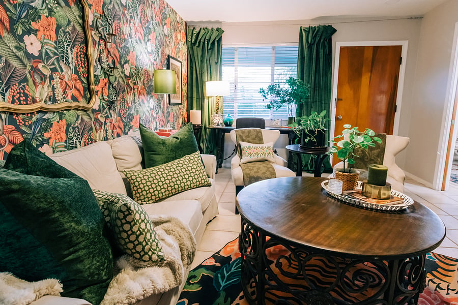 Living room entrance.