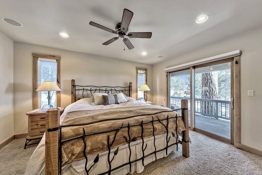 Primary Bedroom with views to the Lake
