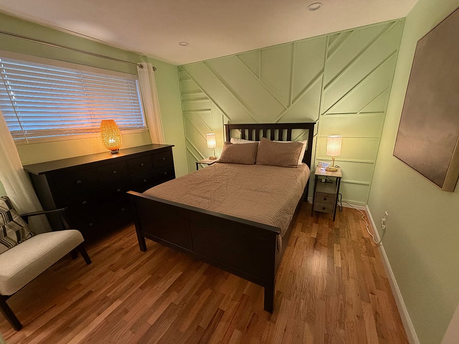 Third bedroom with full-sized bed
