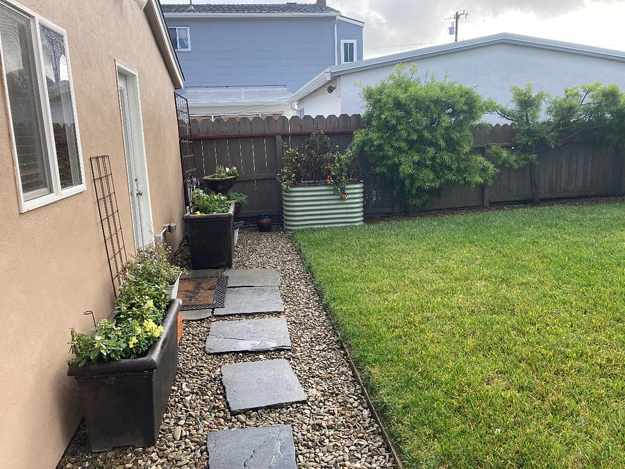 Steps to go to Clubhouse and yard you can enjoy
