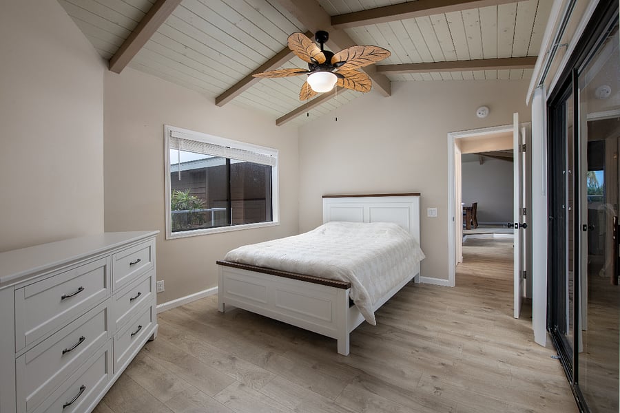 Comfortable queen bedroomperfect for extended stays
