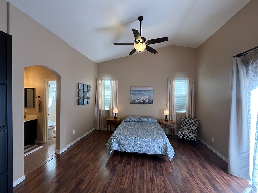Master Bedroom with walk-in closet