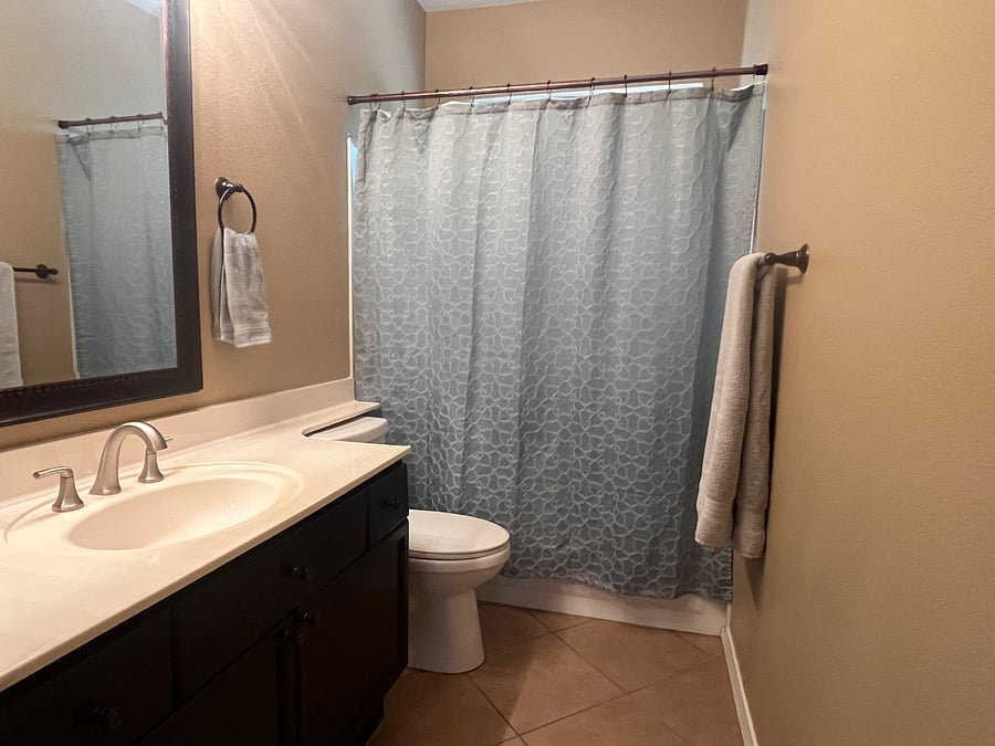 Guest Bathroom with full bathtub