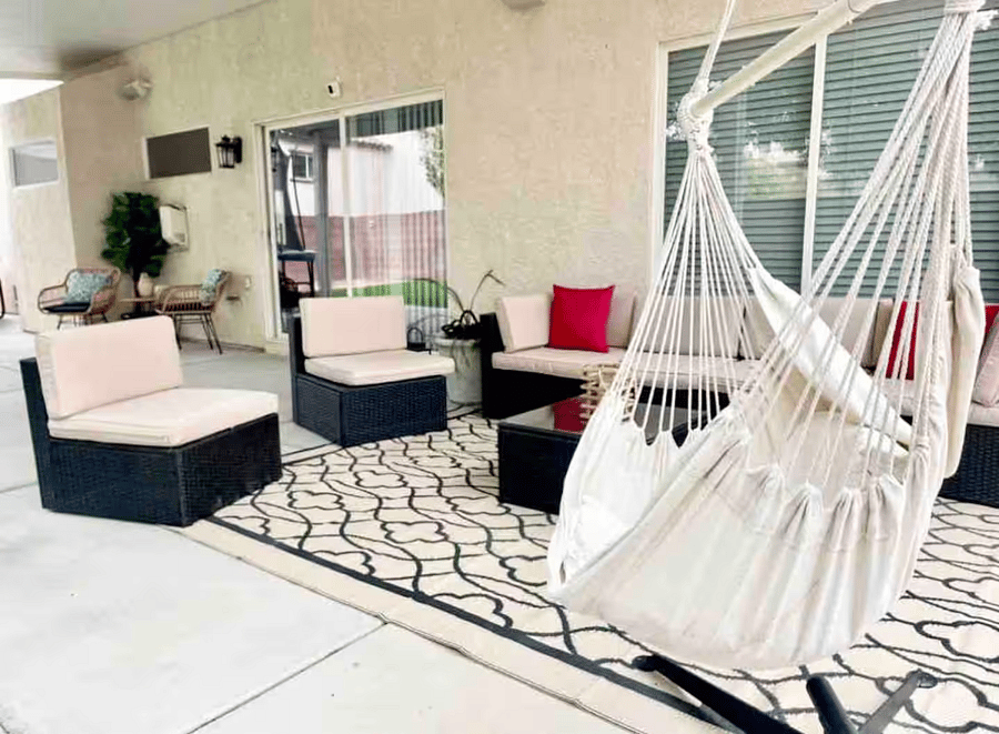 (Patio/lounge furnishings currently in progress  even more comfort coming soon.)