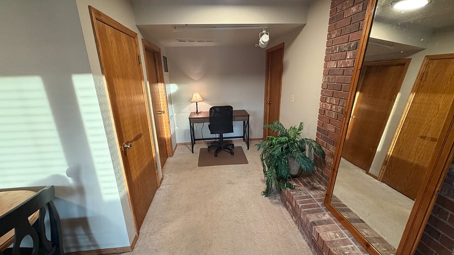 Desk - move it where you like.