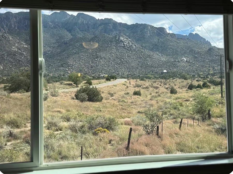 View from master bedroom!