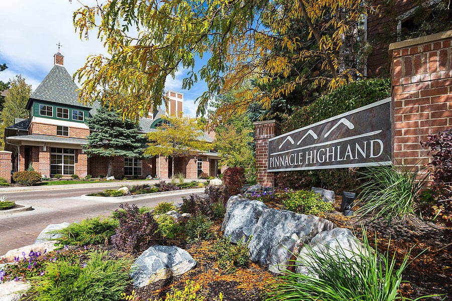 Apartment Complex Entrance