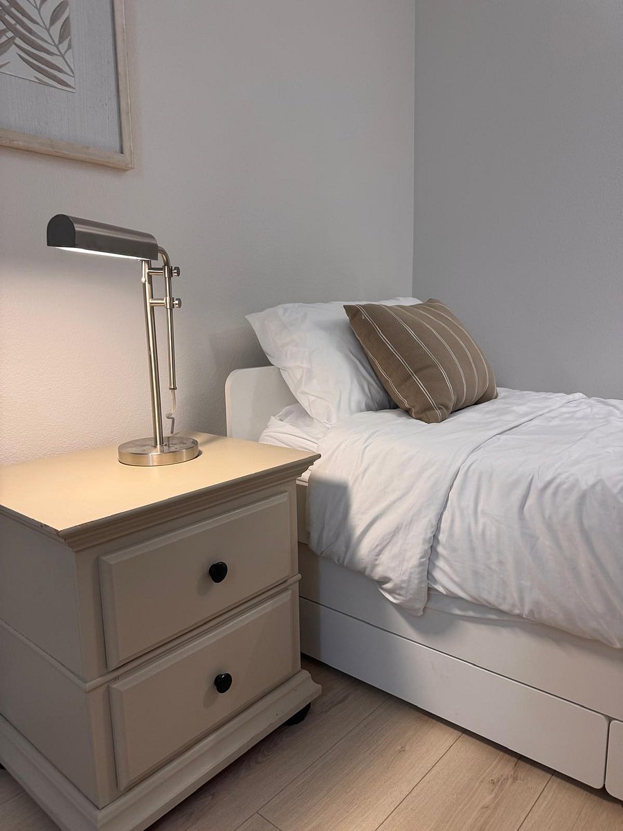 First bedroom- twin trundle bed