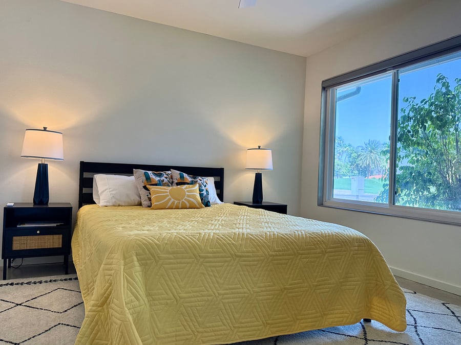Second bedroom with queen bed.