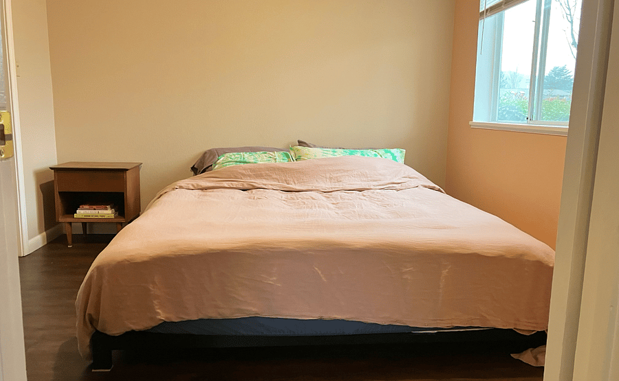 Bedroom 1 with cal king bed