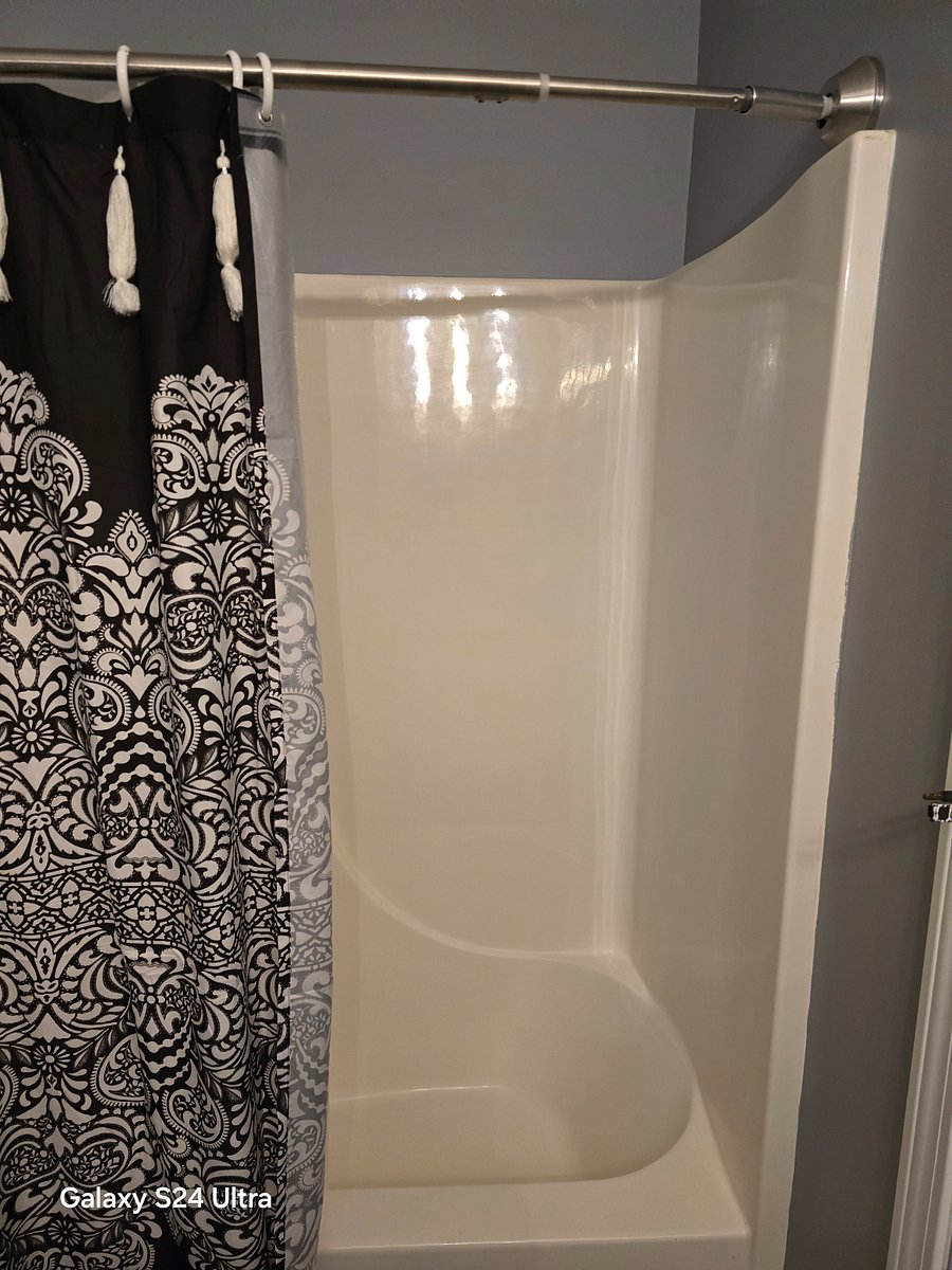 Bath tub and shower... 2nd bathroom