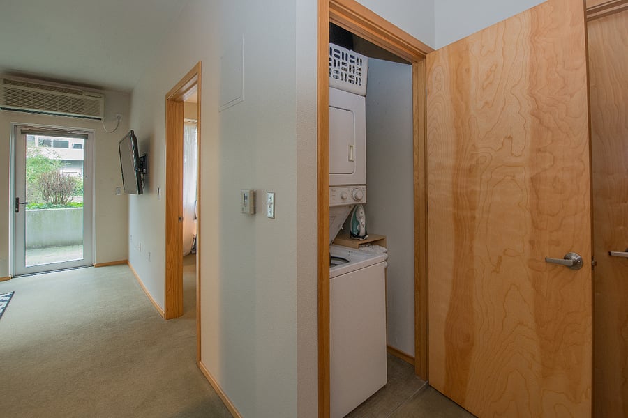 In-unit washer and dryer for convenience