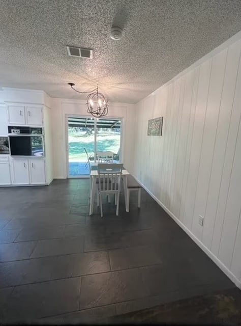 kitchen with attached dining