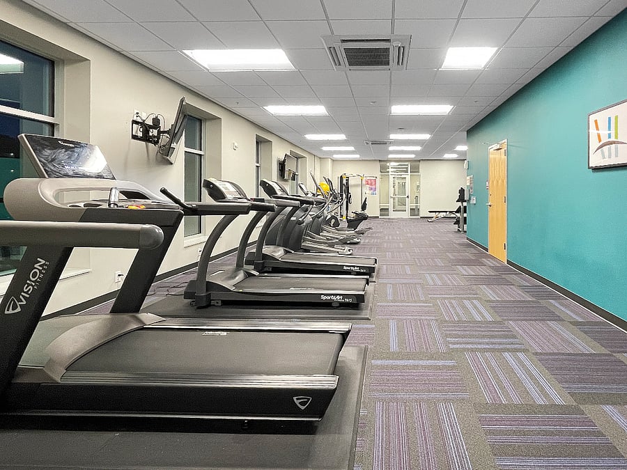 24/7 Cardio equipment - shared gym