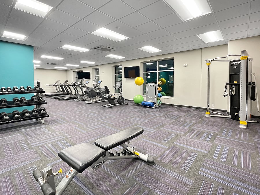 24/7 Cardio equipment - shared gym