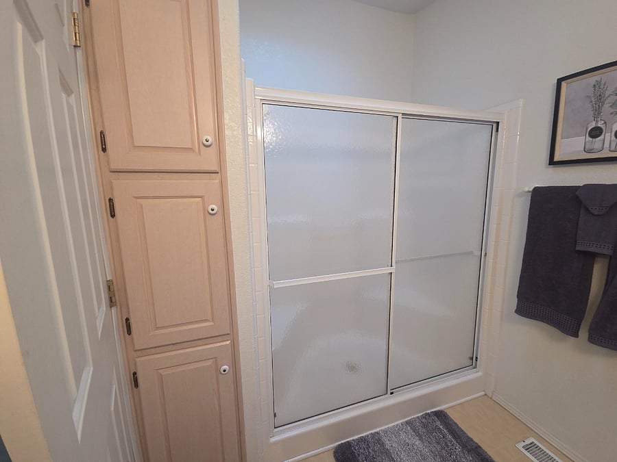Master bathroom shower
