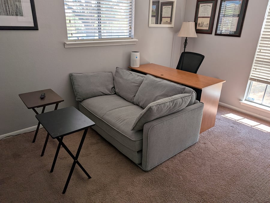 Bedroom 3 also flexes as office, workspace, or 2nd living area.