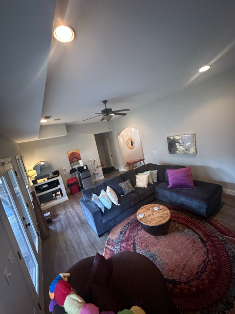 Downstairs living area