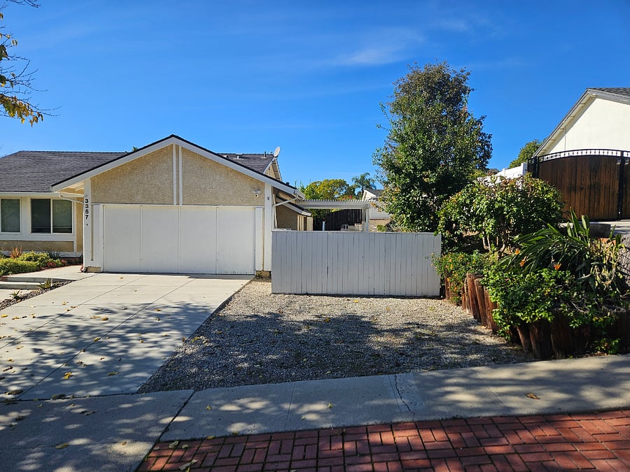 Drive way and RV Access