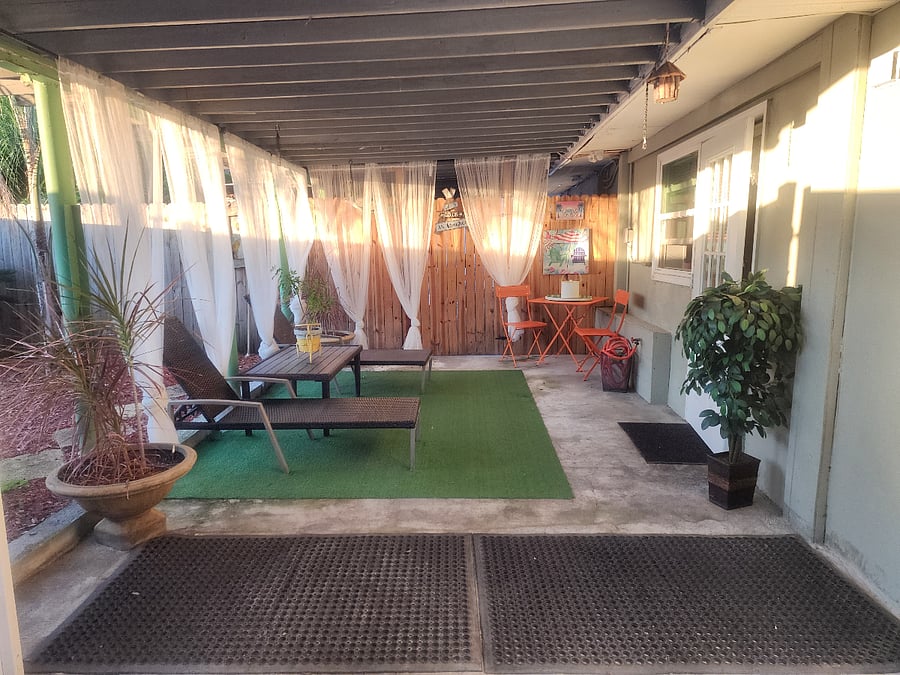 spacious outdoor space