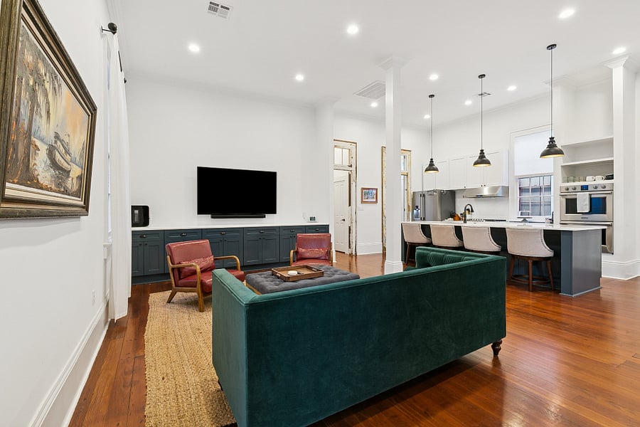 Living Room/Kitchen Area