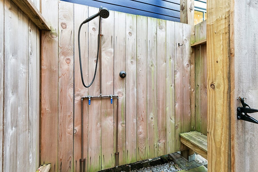 Outdoor shower 