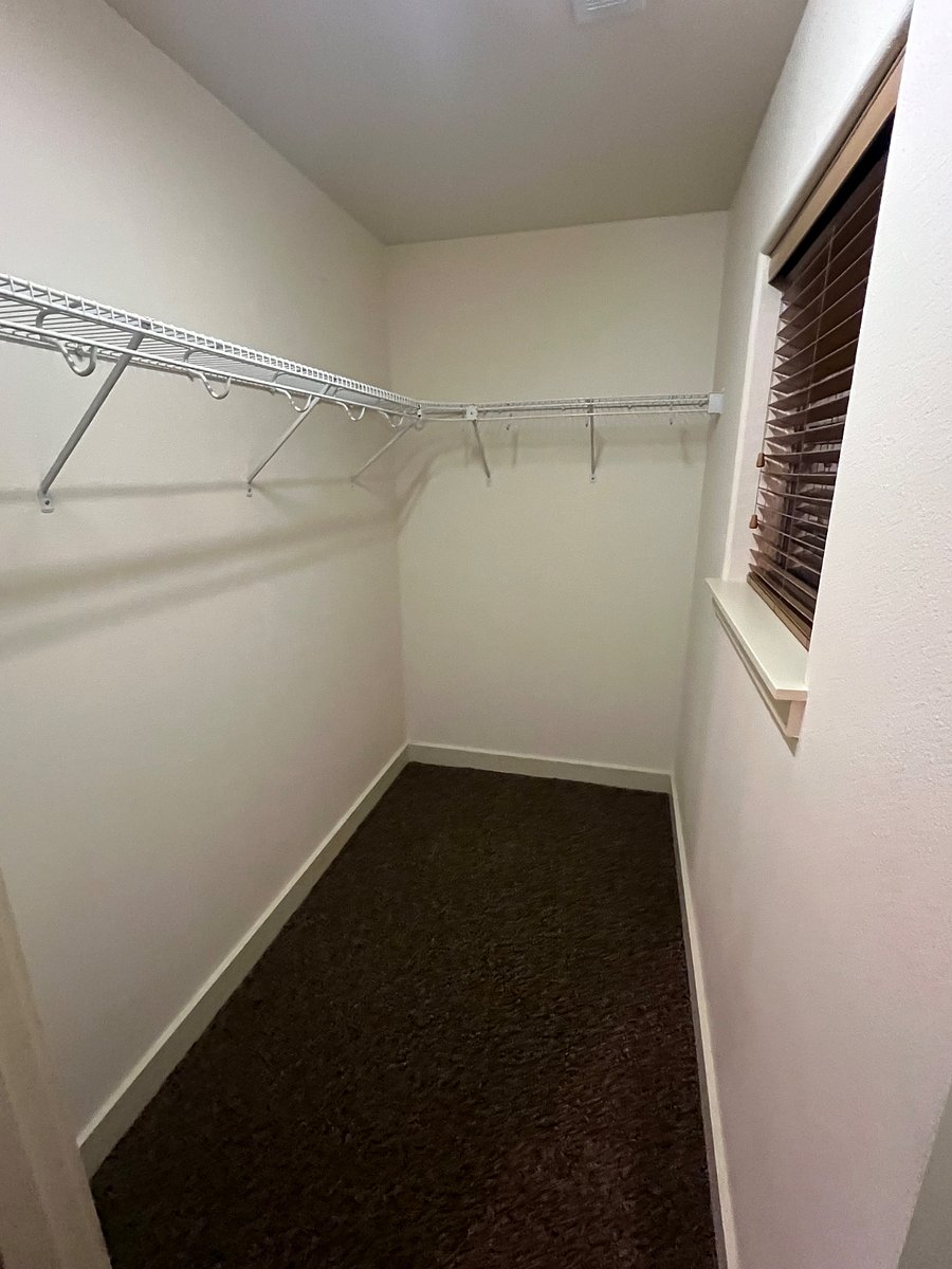 personal walk-in closet