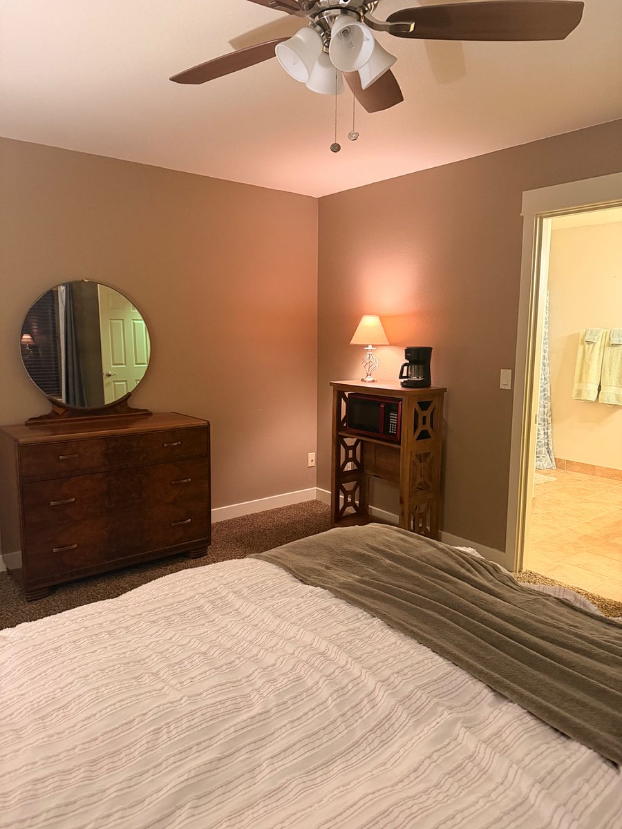 private bedroom suite with lockable door